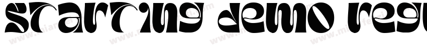 starting demo regula字体转换